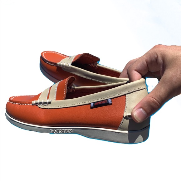 Sebago | Shoes | Orange Creamsicle 